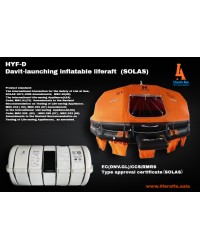 HYF-D Davit-launching Inflatable Liferaft - SOLAS
